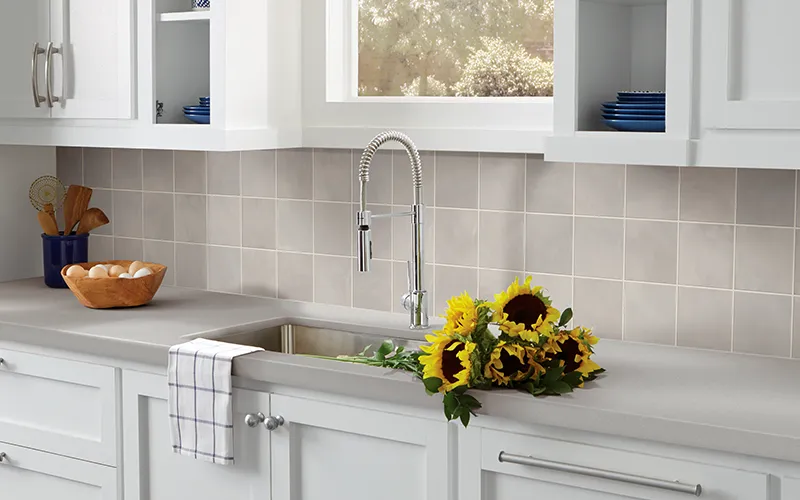 Tile Backsplash in Kitchen | Pilot Floor Covering
