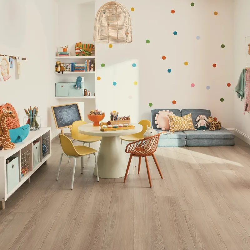 LuxuryVinyl-PlayRoom Luxury Vinyl flooring in childs play room | Pilot Floor Covering